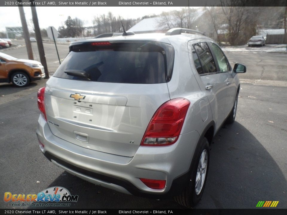 2020 Chevrolet Trax LT AWD Silver Ice Metallic / Jet Black Photo #7