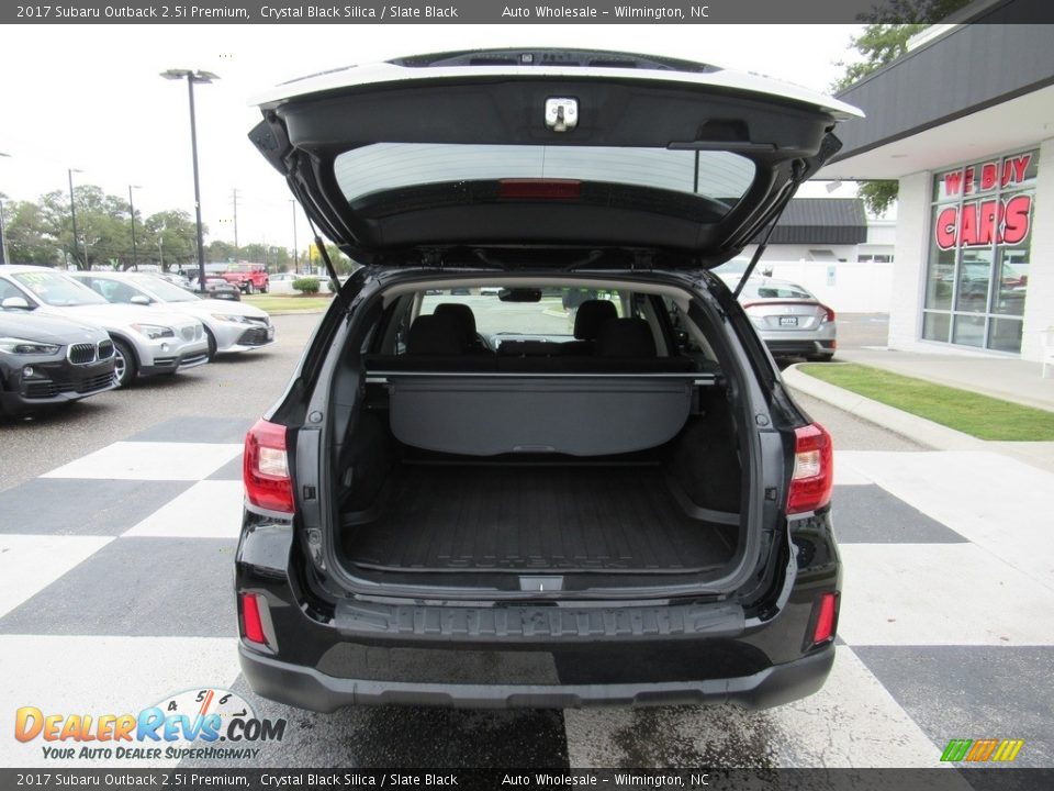 2017 Subaru Outback 2.5i Premium Crystal Black Silica / Slate Black Photo #5