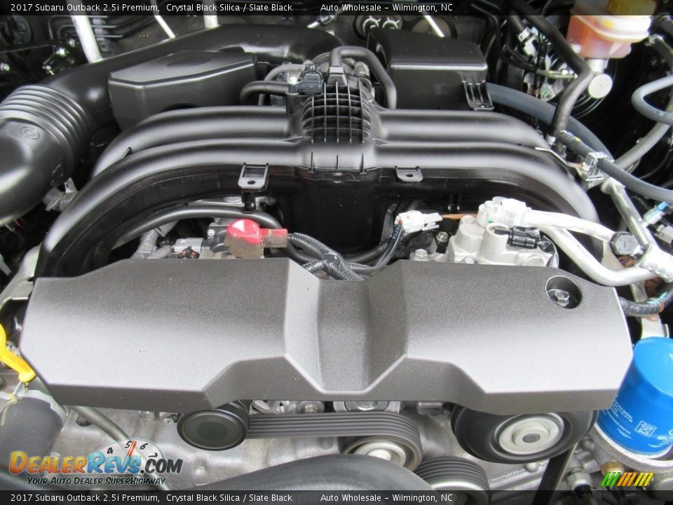 2017 Subaru Outback 2.5i Premium Crystal Black Silica / Slate Black Photo #6