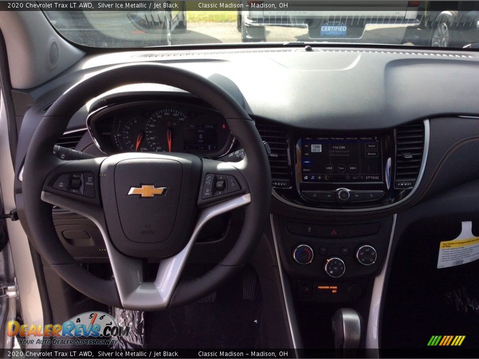 2020 Chevrolet Trax LT AWD Silver Ice Metallic / Jet Black Photo #3