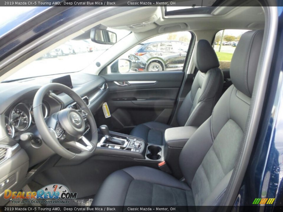2019 Mazda CX-5 Touring AWD Deep Crystal Blue Mica / Black Photo #8