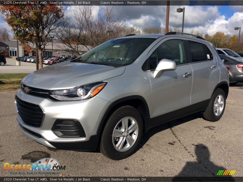 2020 Chevrolet Trax LT AWD Silver Ice Metallic / Jet Black Photo #5