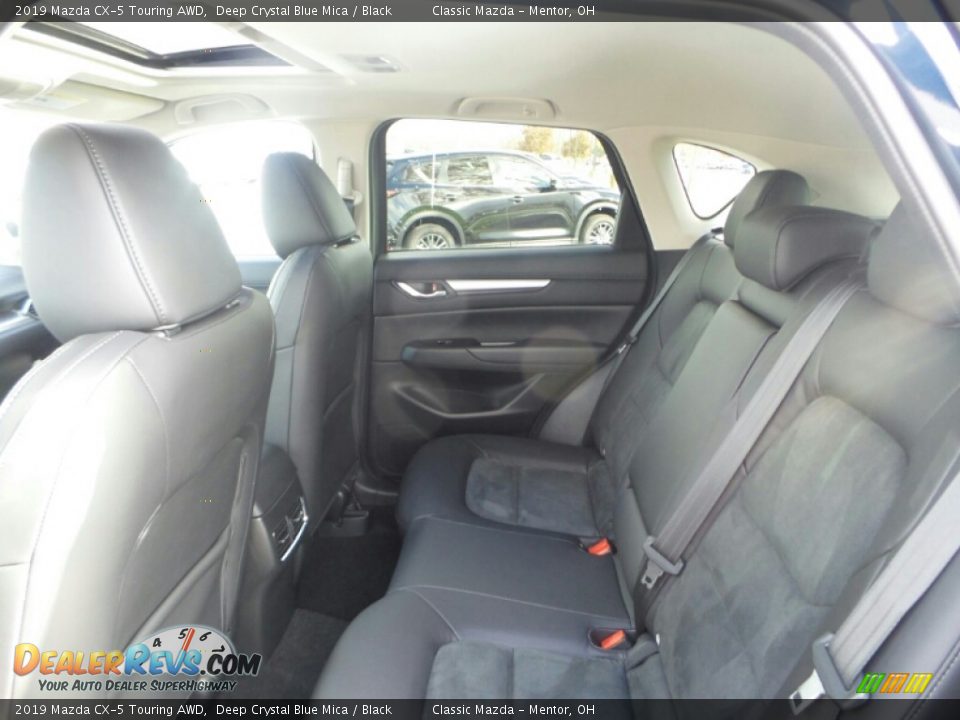 2019 Mazda CX-5 Touring AWD Deep Crystal Blue Mica / Black Photo #9