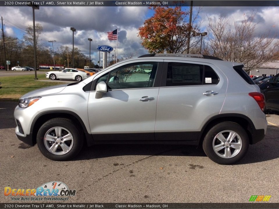 2020 Chevrolet Trax LT AWD Silver Ice Metallic / Jet Black Photo #6