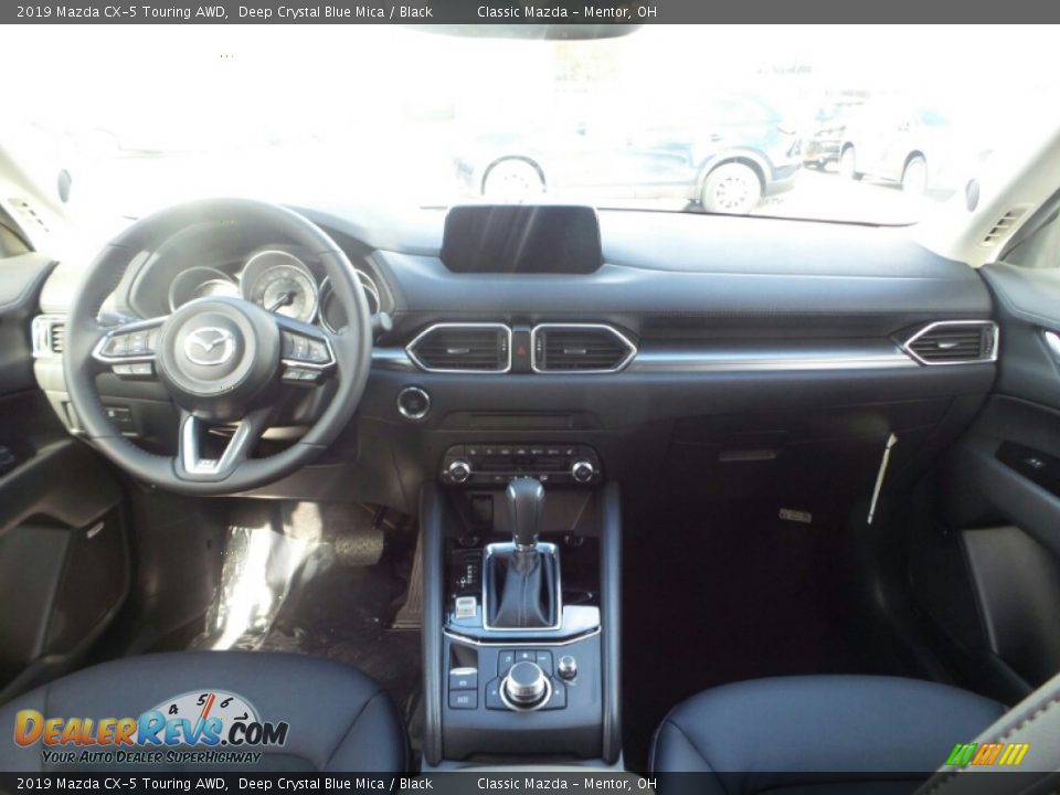 2019 Mazda CX-5 Touring AWD Deep Crystal Blue Mica / Black Photo #10