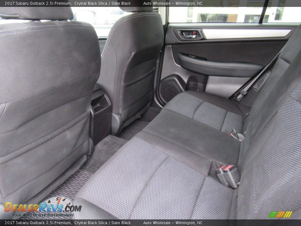 2017 Subaru Outback 2.5i Premium Crystal Black Silica / Slate Black Photo #12