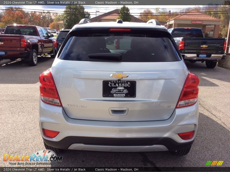 2020 Chevrolet Trax LT AWD Silver Ice Metallic / Jet Black Photo #8