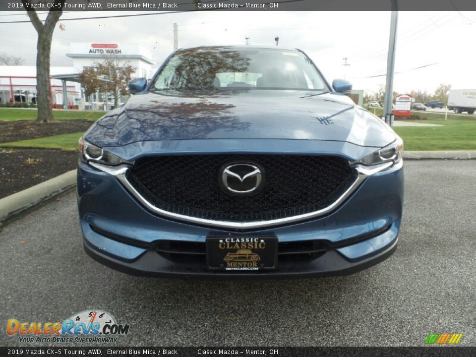 2019 Mazda CX-5 Touring AWD Eternal Blue Mica / Black Photo #2