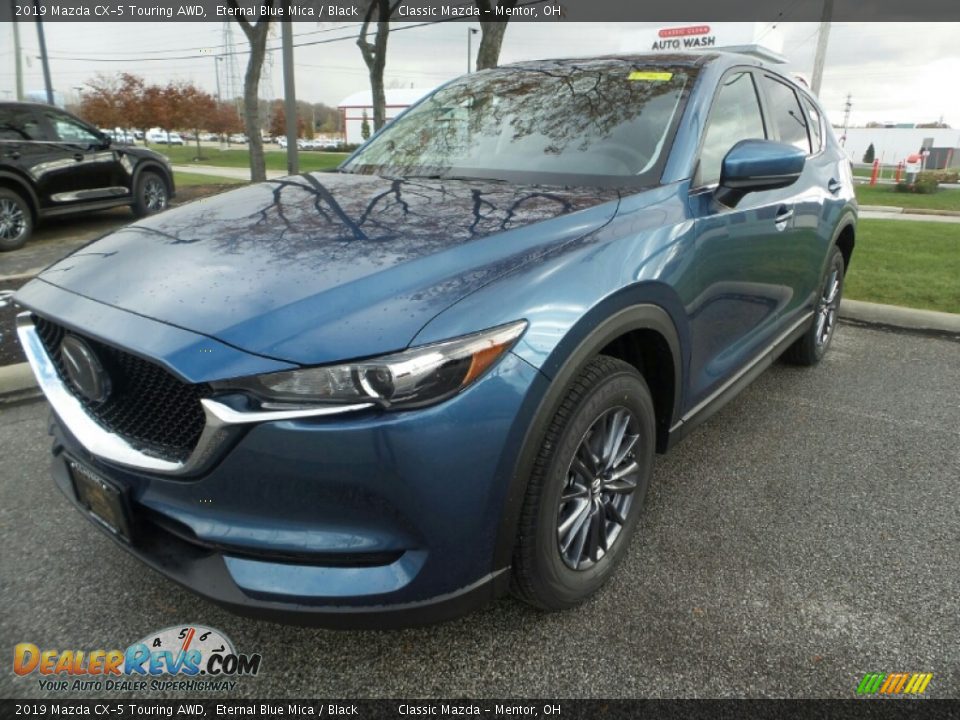 2019 Mazda CX-5 Touring AWD Eternal Blue Mica / Black Photo #3