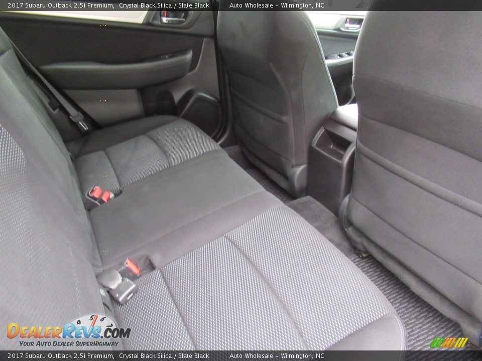 2017 Subaru Outback 2.5i Premium Crystal Black Silica / Slate Black Photo #14