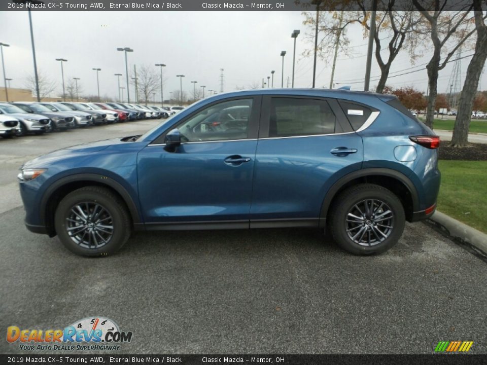 2019 Mazda CX-5 Touring AWD Eternal Blue Mica / Black Photo #4