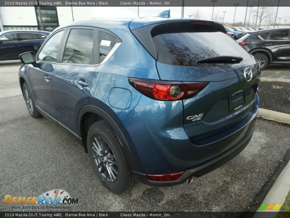 2019 Mazda CX-5 Touring AWD Eternal Blue Mica / Black Photo #5