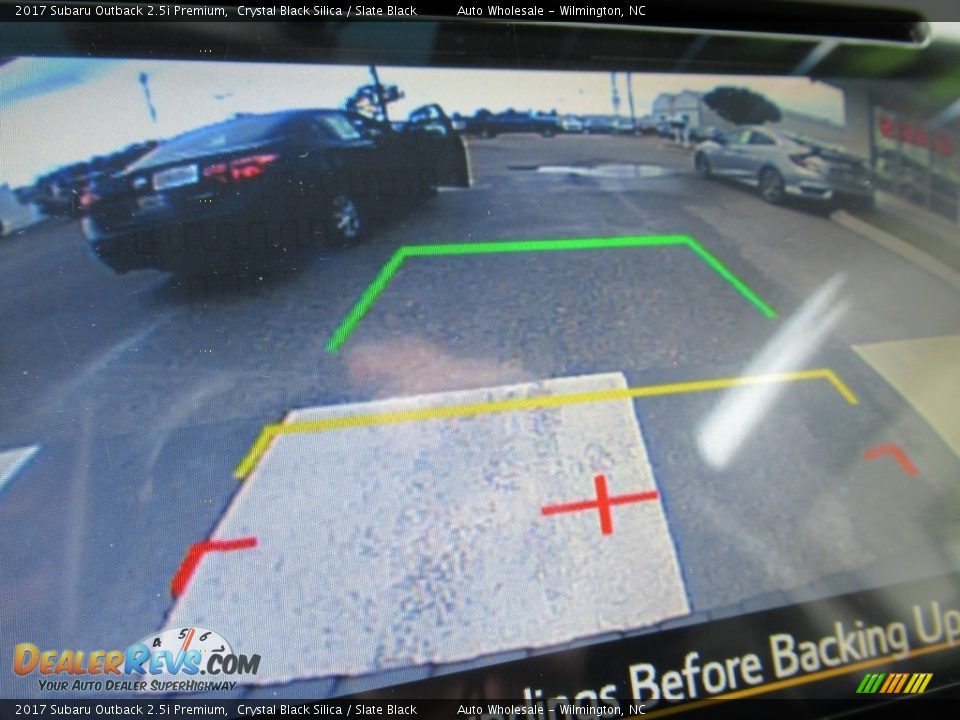 2017 Subaru Outback 2.5i Premium Crystal Black Silica / Slate Black Photo #19