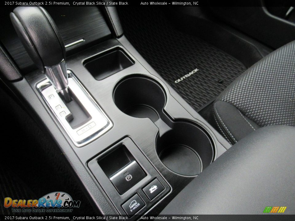 2017 Subaru Outback 2.5i Premium Crystal Black Silica / Slate Black Photo #20
