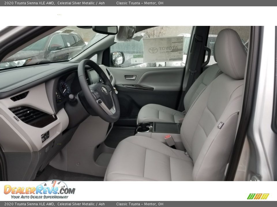 2020 Toyota Sienna XLE AWD Celestial Silver Metallic / Ash Photo #2