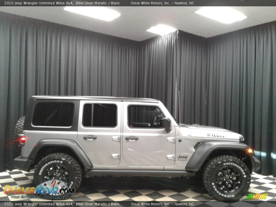 2020 Jeep Wrangler Unlimited Willys 4x4 Billet Silver Metallic / Black Photo #5
