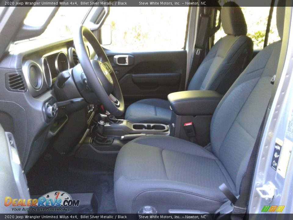 2020 Jeep Wrangler Unlimited Willys 4x4 Billet Silver Metallic / Black Photo #10