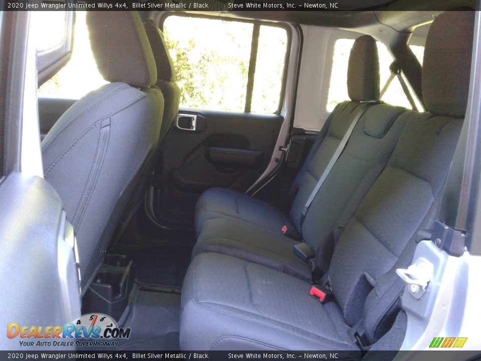 2020 Jeep Wrangler Unlimited Willys 4x4 Billet Silver Metallic / Black Photo #11
