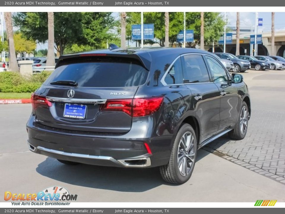 2020 Acura MDX Technology Gunmetal Metallic / Ebony Photo #7
