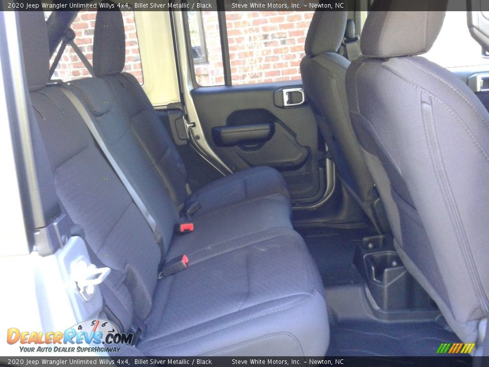 2020 Jeep Wrangler Unlimited Willys 4x4 Billet Silver Metallic / Black Photo #13