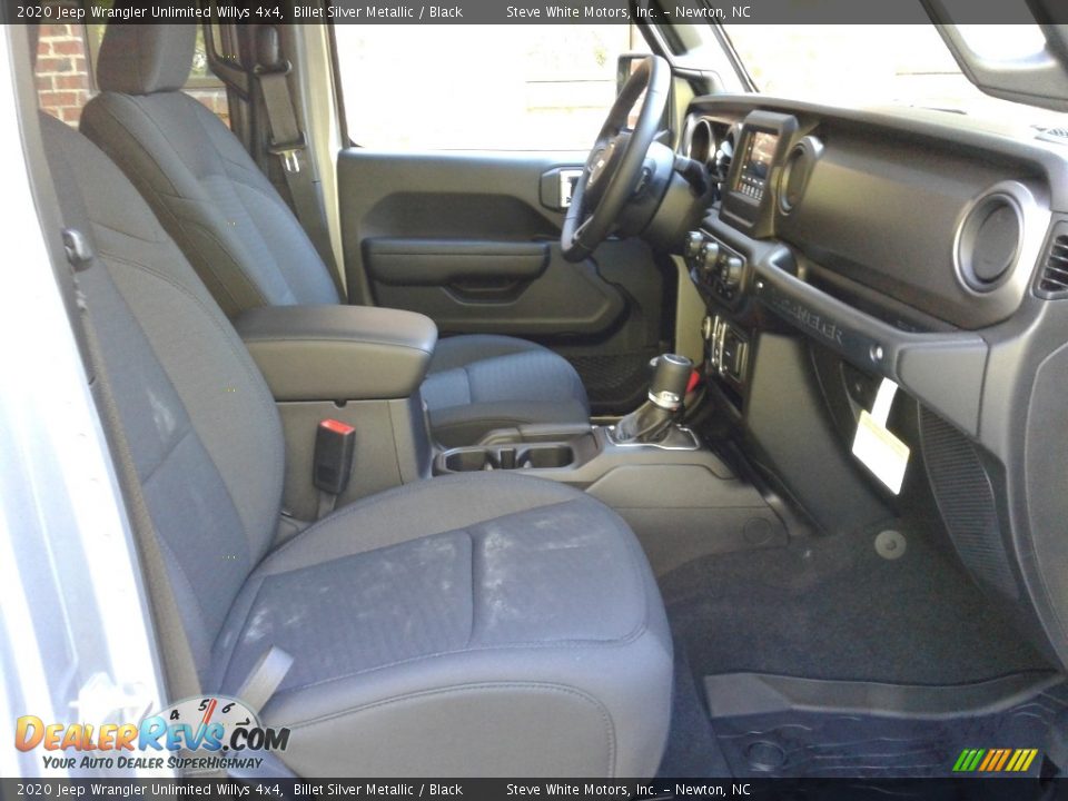 2020 Jeep Wrangler Unlimited Willys 4x4 Billet Silver Metallic / Black Photo #14