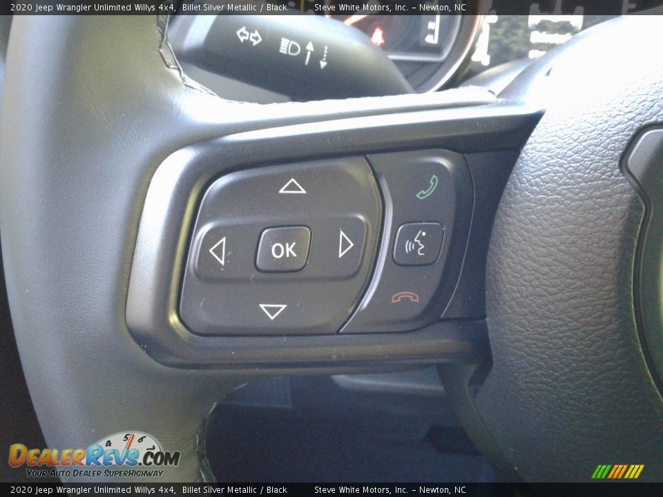 2020 Jeep Wrangler Unlimited Willys 4x4 Billet Silver Metallic / Black Photo #16