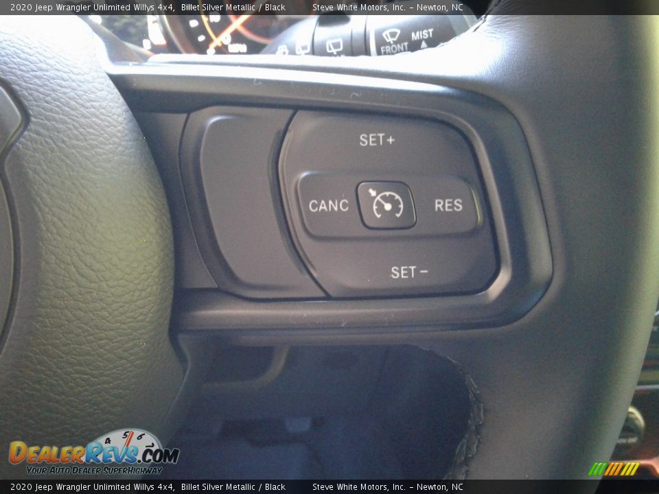 2020 Jeep Wrangler Unlimited Willys 4x4 Billet Silver Metallic / Black Photo #17