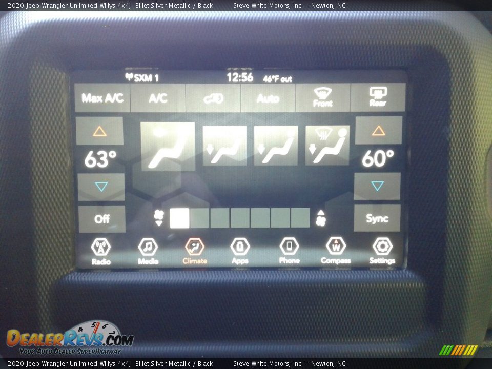 2020 Jeep Wrangler Unlimited Willys 4x4 Billet Silver Metallic / Black Photo #22