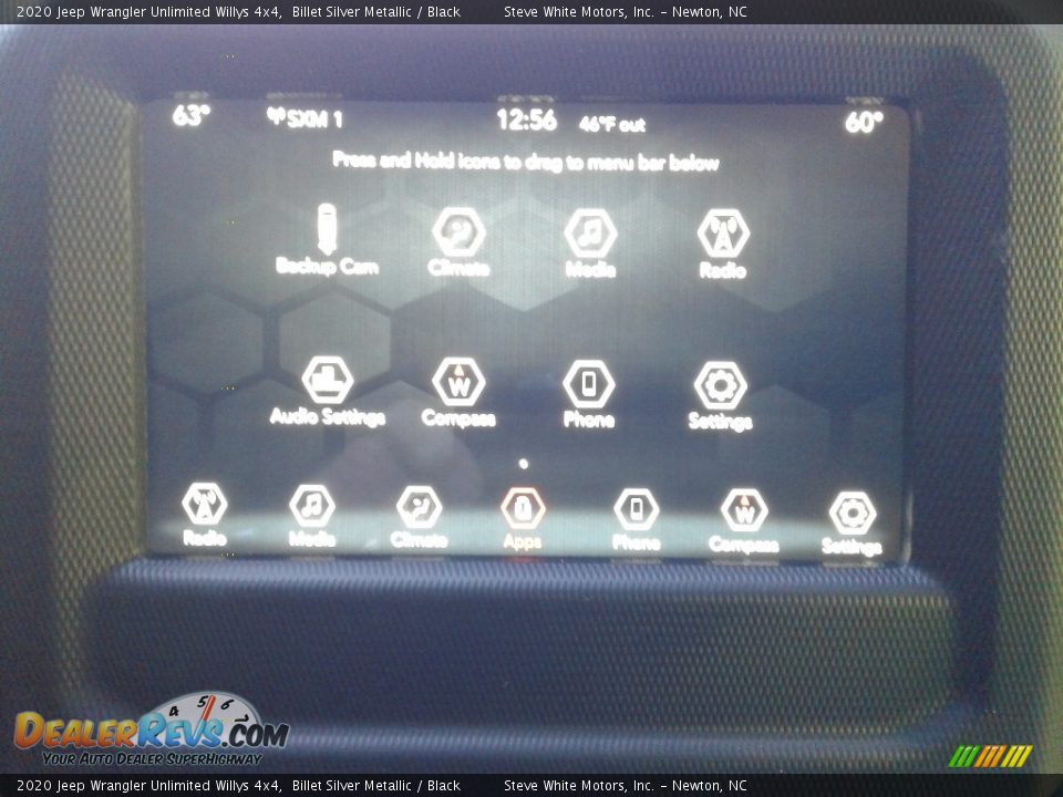 2020 Jeep Wrangler Unlimited Willys 4x4 Billet Silver Metallic / Black Photo #23