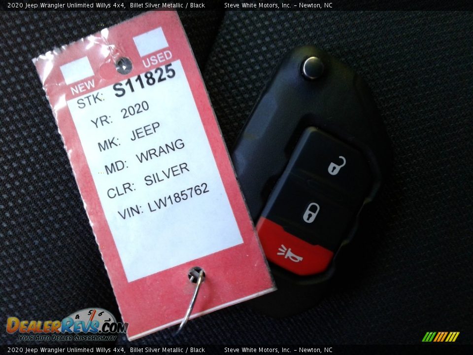 2020 Jeep Wrangler Unlimited Willys 4x4 Billet Silver Metallic / Black Photo #27