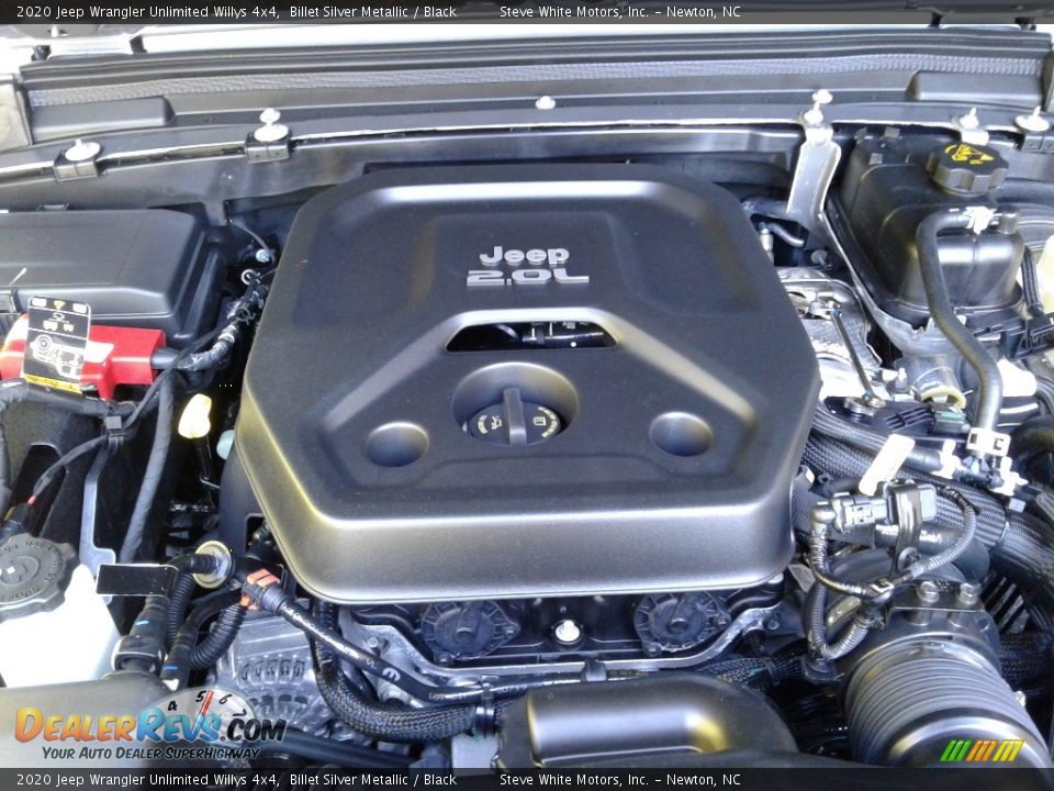 2020 Jeep Wrangler Unlimited Willys 4x4 Billet Silver Metallic / Black Photo #28