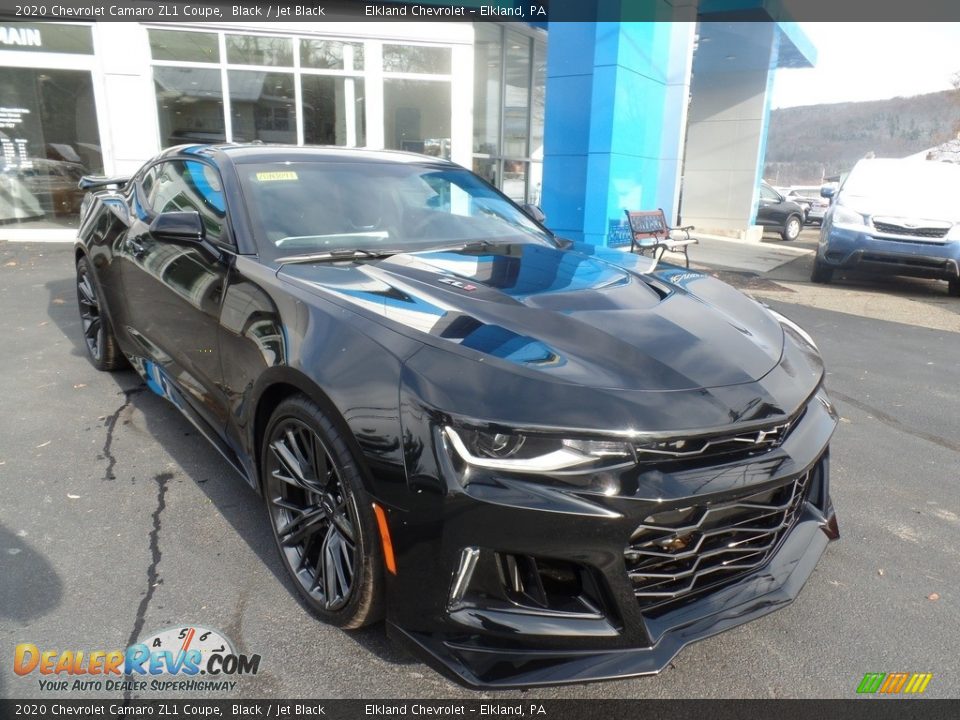 2020 Chevrolet Camaro ZL1 Coupe Black / Jet Black Photo #1