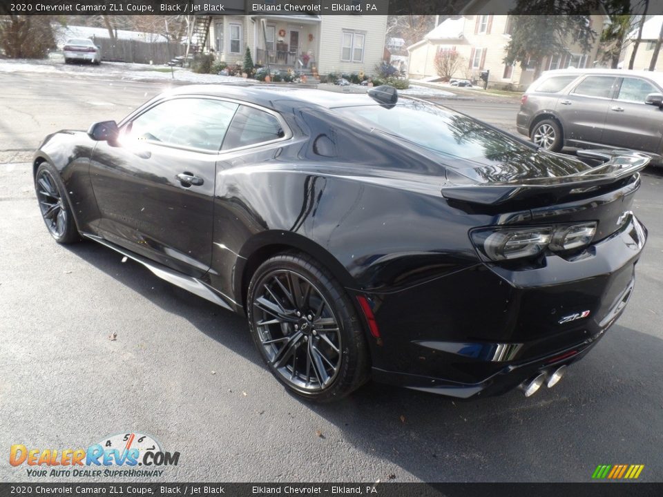 2020 Chevrolet Camaro ZL1 Coupe Black / Jet Black Photo #6