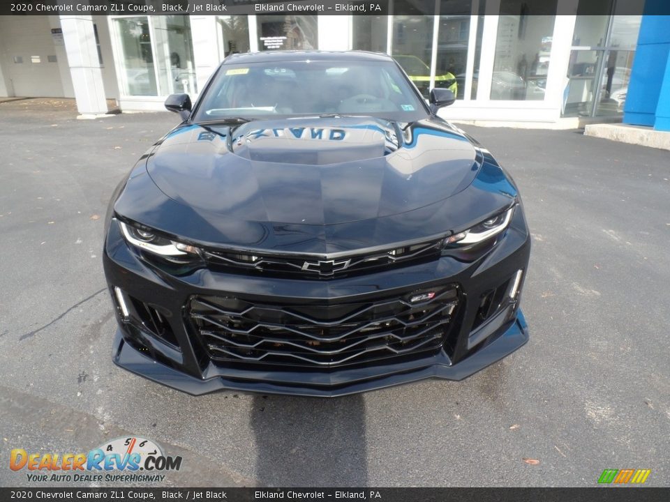 2020 Chevrolet Camaro ZL1 Coupe Black / Jet Black Photo #13