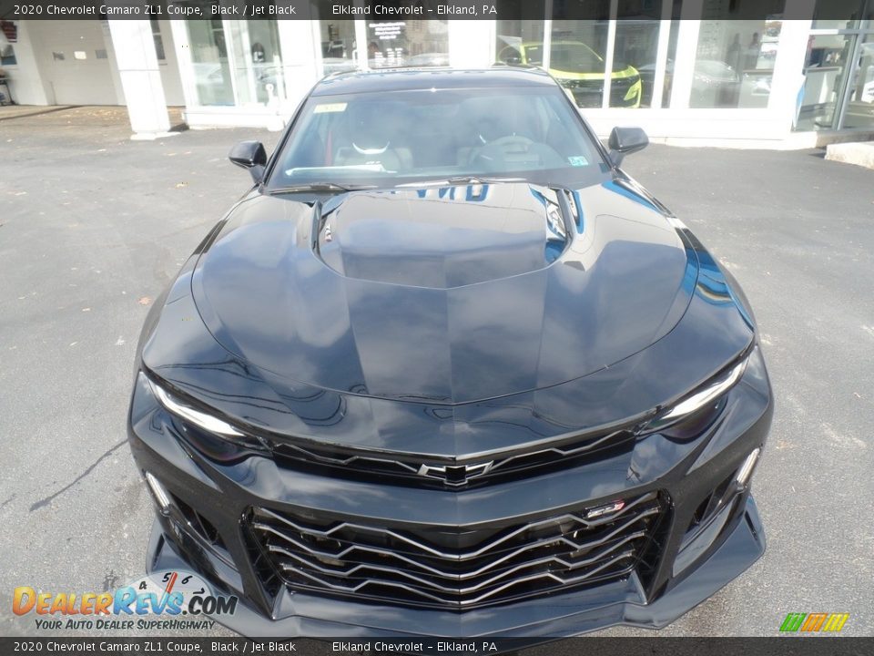 2020 Chevrolet Camaro ZL1 Coupe Black / Jet Black Photo #14