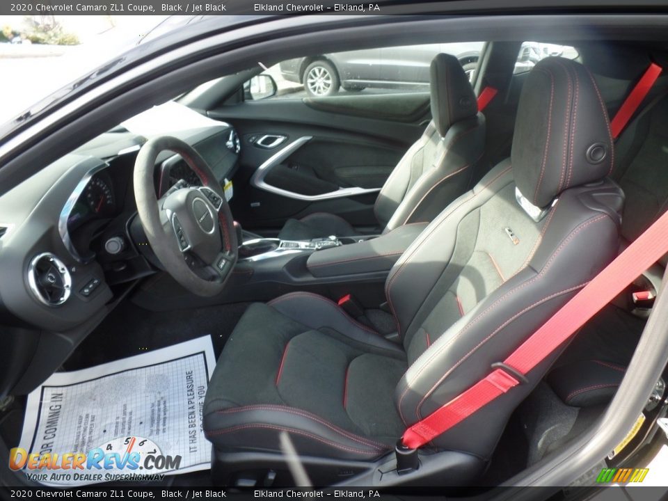 Front Seat of 2020 Chevrolet Camaro ZL1 Coupe Photo #18