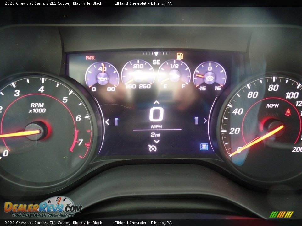 2020 Chevrolet Camaro ZL1 Coupe Gauges Photo #26