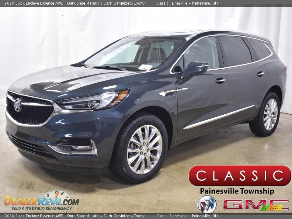 2020 Buick Enclave Essence AWD Dark Slate Metallic / Dark Galvinized/Ebony Photo #1