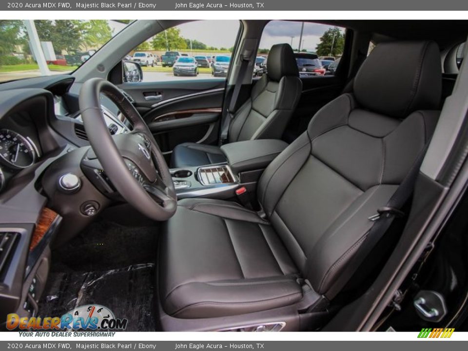 Ebony Interior - 2020 Acura MDX FWD Photo #17