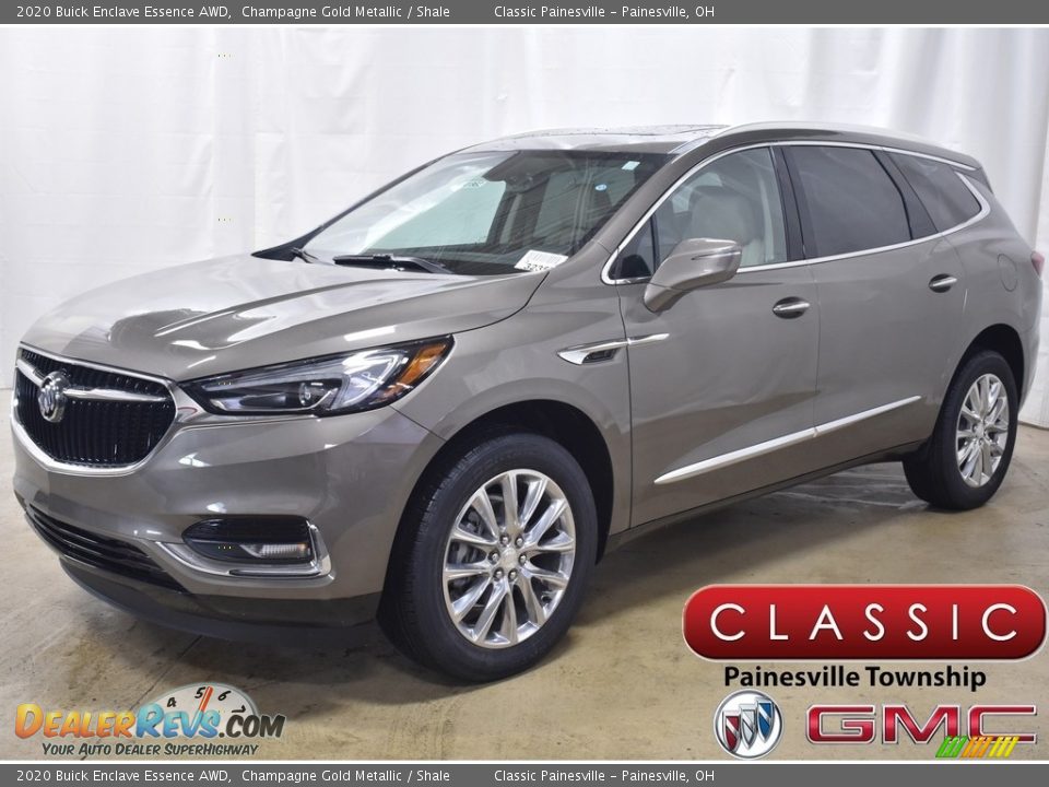 2020 Buick Enclave Essence AWD Champagne Gold Metallic / Shale Photo #1