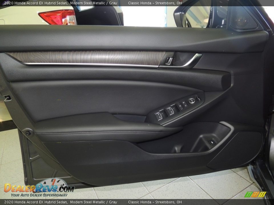 2020 Honda Accord EX Hybrid Sedan Modern Steel Metallic / Gray Photo #9