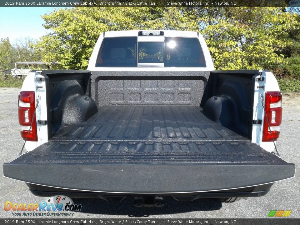2019 Ram 2500 Laramie Longhorn Crew Cab 4x4 Bright White / Black/Cattle Tan Photo #12