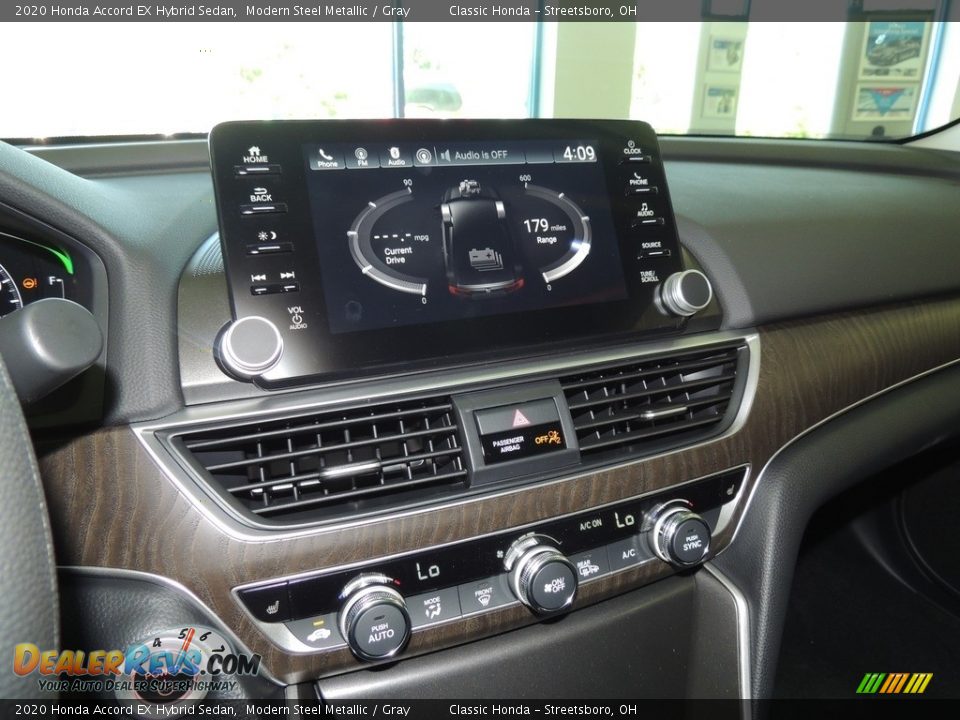 2020 Honda Accord EX Hybrid Sedan Modern Steel Metallic / Gray Photo #15