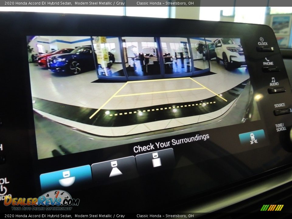 2020 Honda Accord EX Hybrid Sedan Modern Steel Metallic / Gray Photo #16