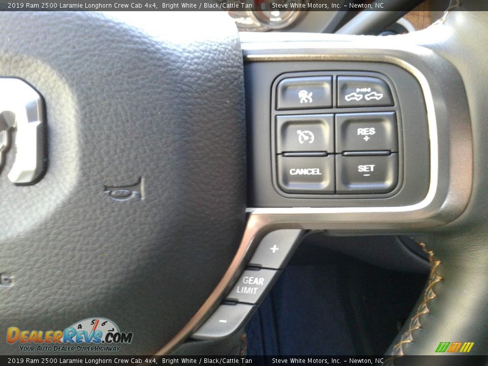 2019 Ram 2500 Laramie Longhorn Crew Cab 4x4 Steering Wheel Photo #17