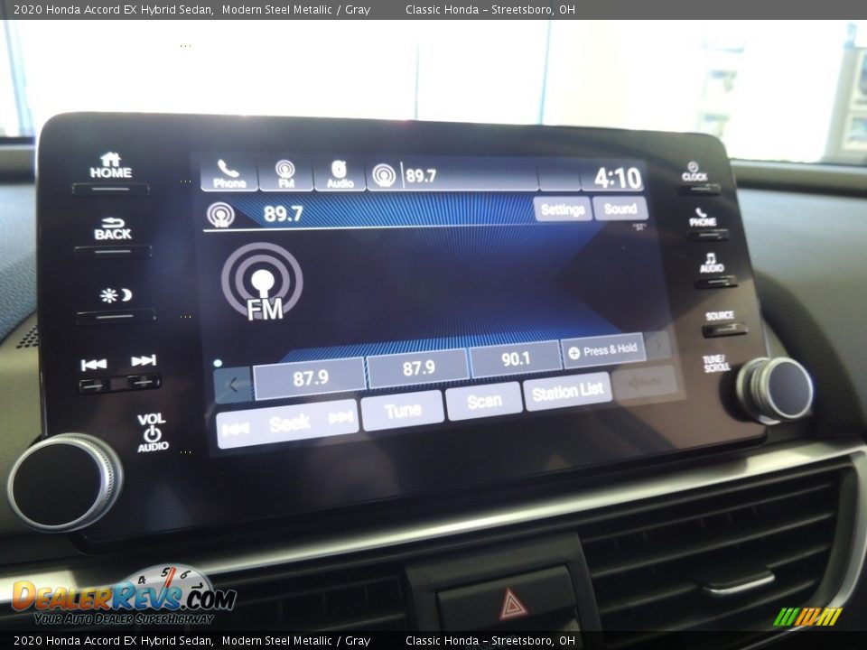 2020 Honda Accord EX Hybrid Sedan Modern Steel Metallic / Gray Photo #17