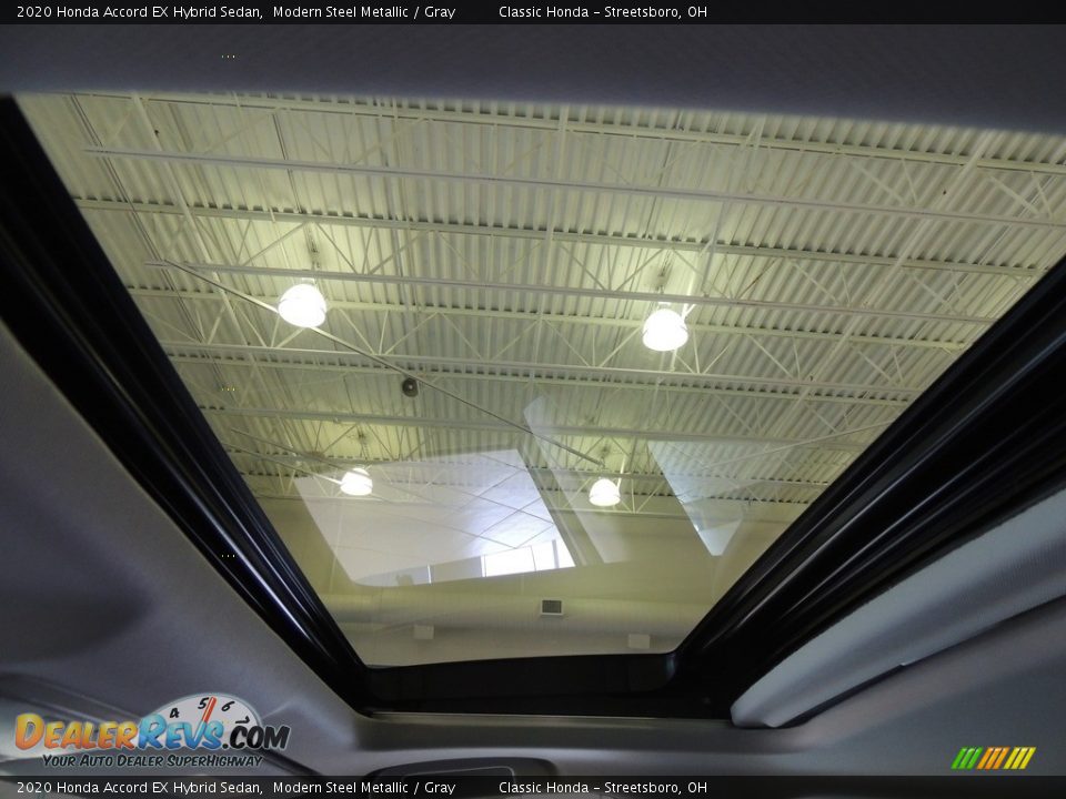 2020 Honda Accord EX Hybrid Sedan Modern Steel Metallic / Gray Photo #19