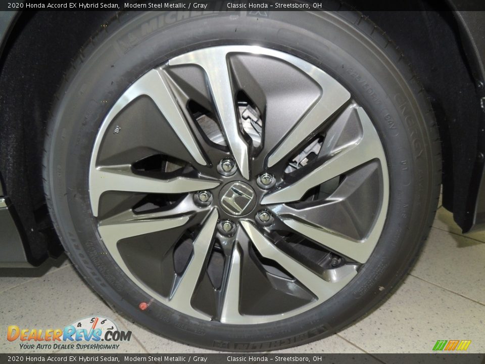 2020 Honda Accord EX Hybrid Sedan Modern Steel Metallic / Gray Photo #21