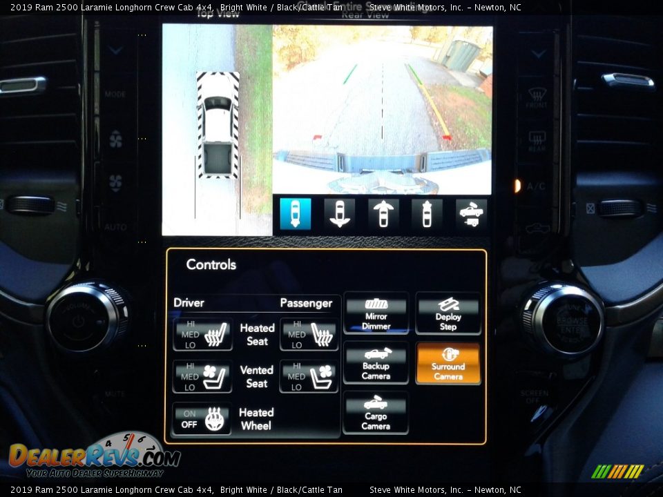 2019 Ram 2500 Laramie Longhorn Crew Cab 4x4 Bright White / Black/Cattle Tan Photo #21