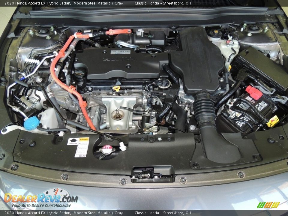 2020 Honda Accord EX Hybrid Sedan Modern Steel Metallic / Gray Photo #22